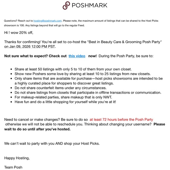 Posh Party Time! Best in Makeup, follow like and let’s have fun 01/09/26 - Picture 4 of 4